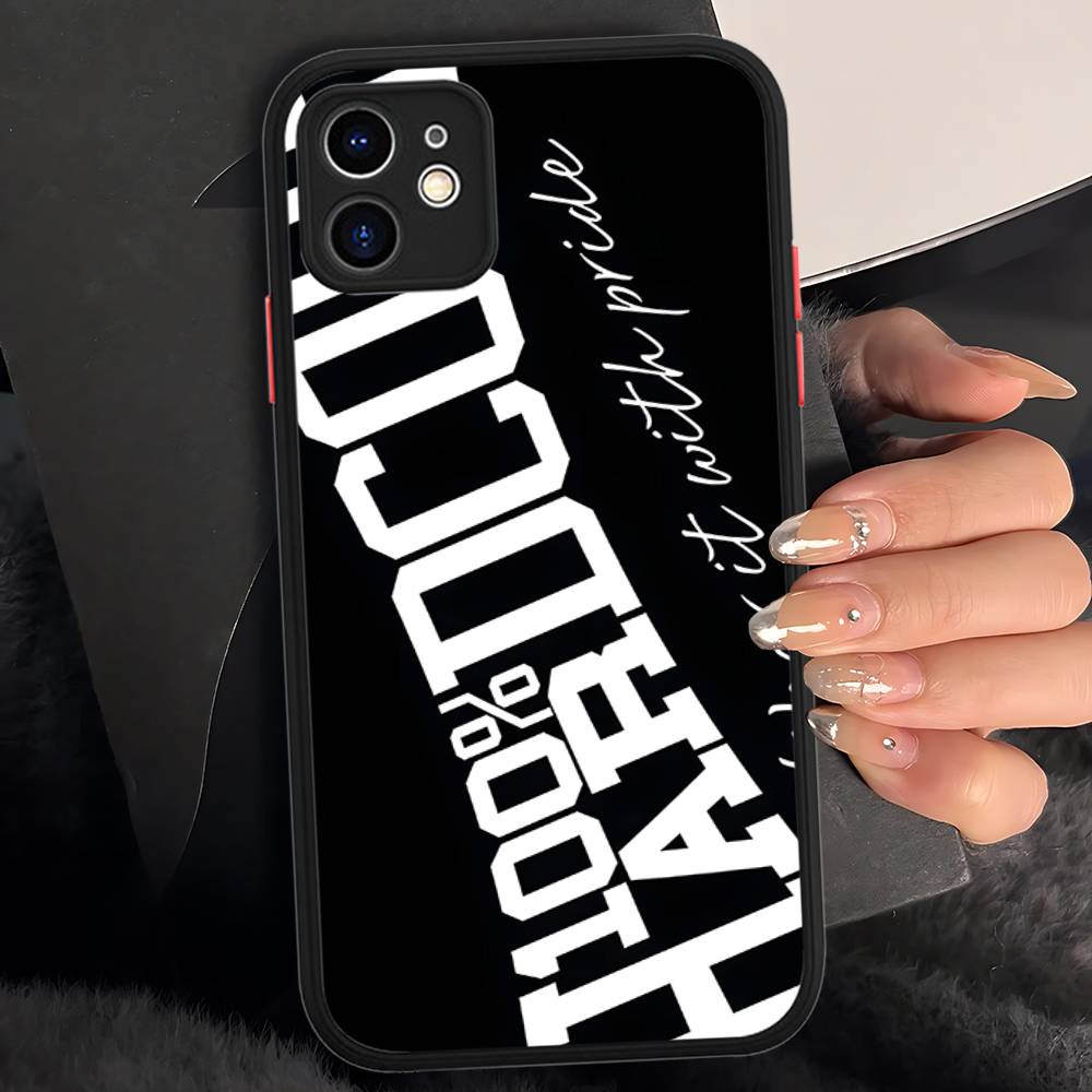 Bone Gabber 100Hardcore Dog Phone Case For IPhone 11 12 13 14 15 16 Pro Plus X XS MAX Matte Bumper Shockproof Cover