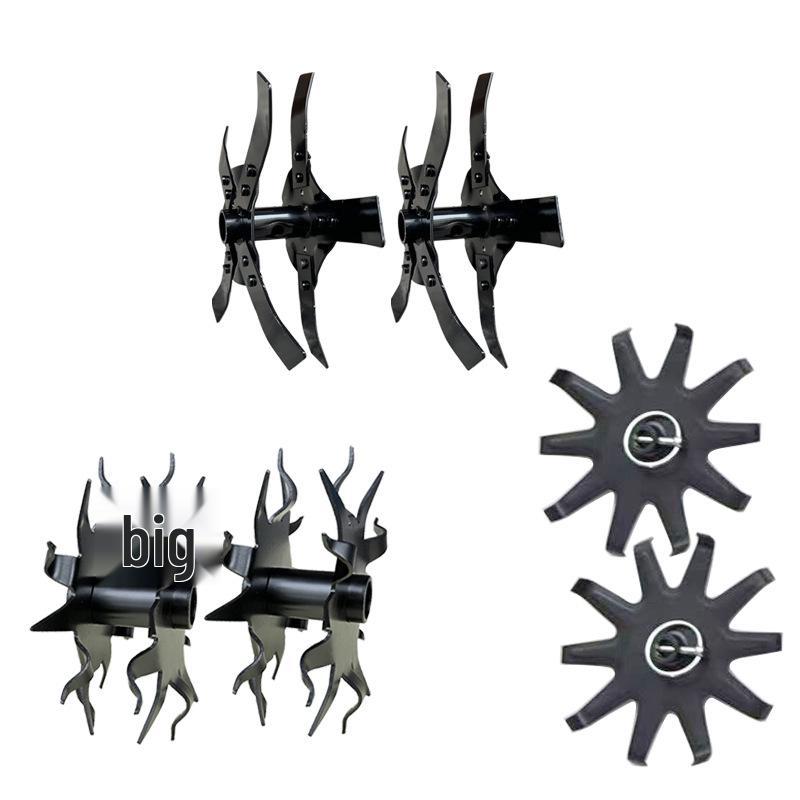Compact Wheeled Electric Soil Loosener & Lithium Battery Tiller/Weeder
