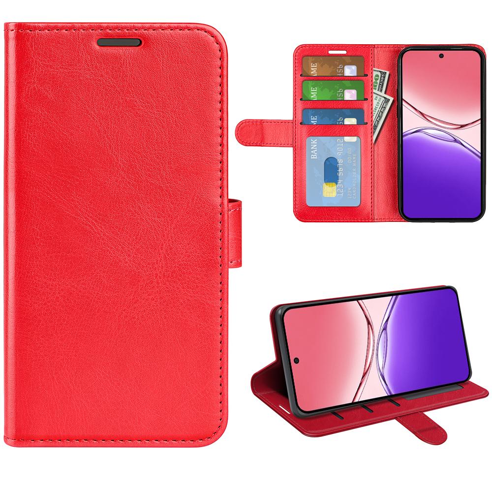 

Для Oppo A5 Pro 4G (Глобальний)/5G (Глобальний)/A5 Energy 5G (Китай) Чохол Шкіряний з Текстурою Crazy Horse з Підставкою C