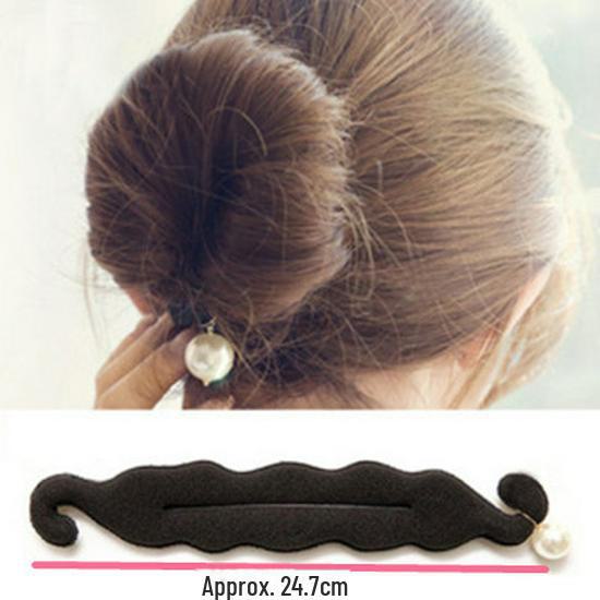 Donut Hair Curler: Flower Bud Hair Ring, Fluffy Braided In Large, Medium, Small Sizes