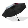 Peacock, Fantasy Theme 8 Bone Hand Automatic Folding Fashion Umbrella, Compact and Portable Design, A Perfect Gift for Birthday, Christmas O