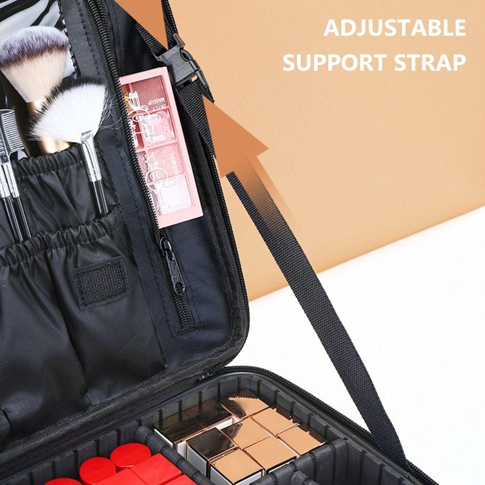 Professional Electrician Storage Bag with Pocket Oxford Cosmetic Case Makeup Storage Box  Women