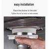 Stainless Steel 110-Type Kitchen Sink Drainer