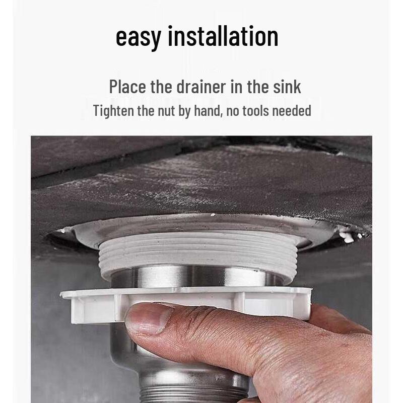 Stainless Steel 110-Type Kitchen Sink Drainer