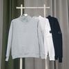 CP cross-border factory spot cp semi-zipper fleece sweater solid color pocket lens badge men and women of the same style 1
