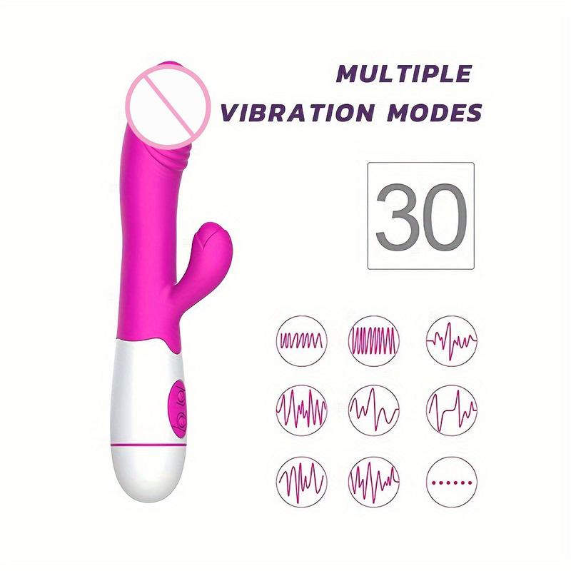 30 Speed G-Spot Vibrator, Vaginal/Clitoral Massager, Sex Toys, Female Sex Toys, Adult Toys, Sexy Toys (without Batteries)