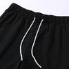 Men's Summer Drawstring Shorts  Men's Casual Beach Straight Leg Shorts