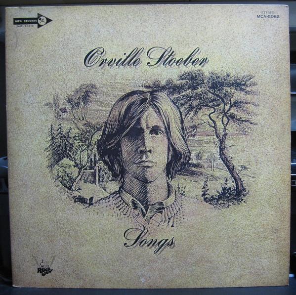 LP Record ORVILLE STOEBER  Songs MCA5082PROMO MCA 1971 Japan Rock Used