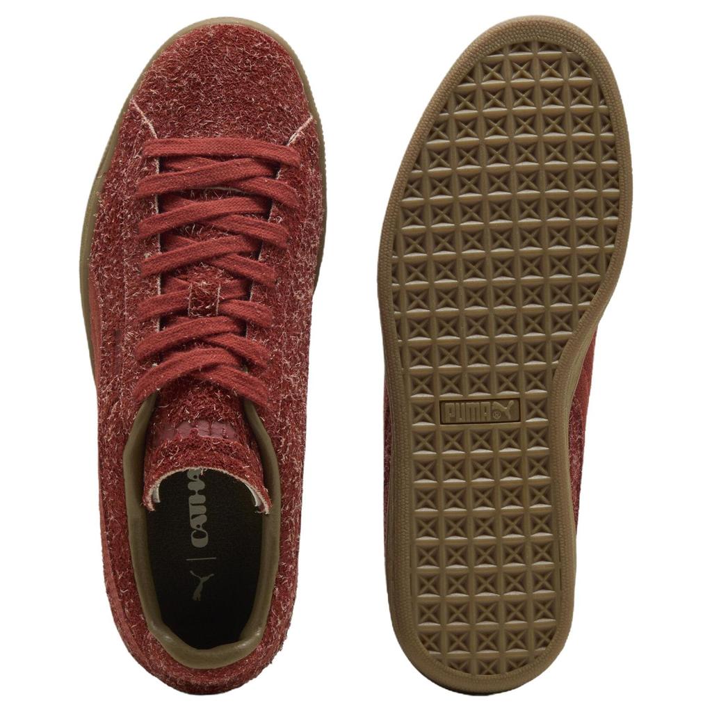 Danielle Cathari x Puma Suede Fuzzy Mars Red Unisex Sneakers 40665002