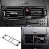 2007-2014 Real Carbon Fiber Middle Console Air Outlet Vent Trim For Benz C-Class