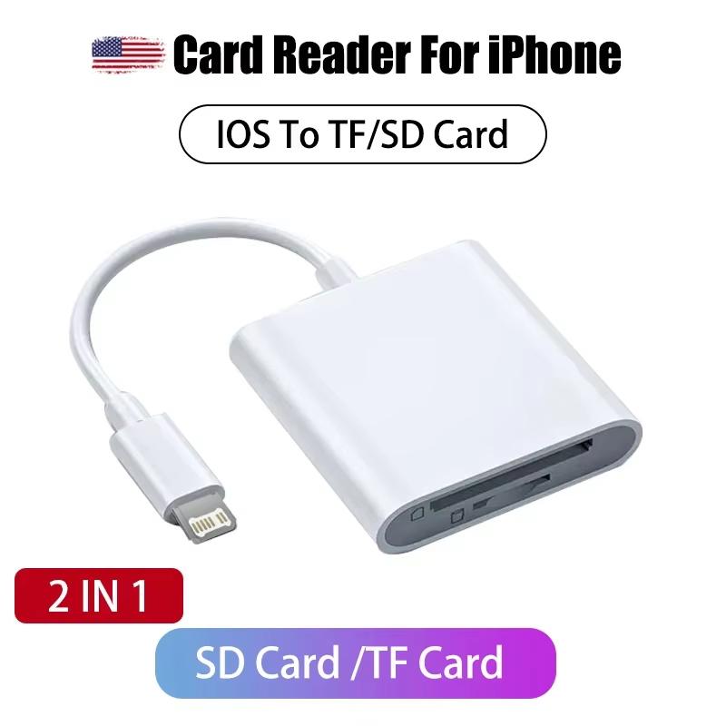 USB C SD TF Memory Card Reader Camera Adapter Trail Viewer for iPhone 17 16 15 iPad Samsung Xiaomi Keyboard Mouse OTG Adapter 3