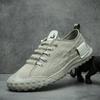 Fashion Men's Sports Casual Shoes Crocodile Pattern Breathable Walking Shoes Travel Shoes