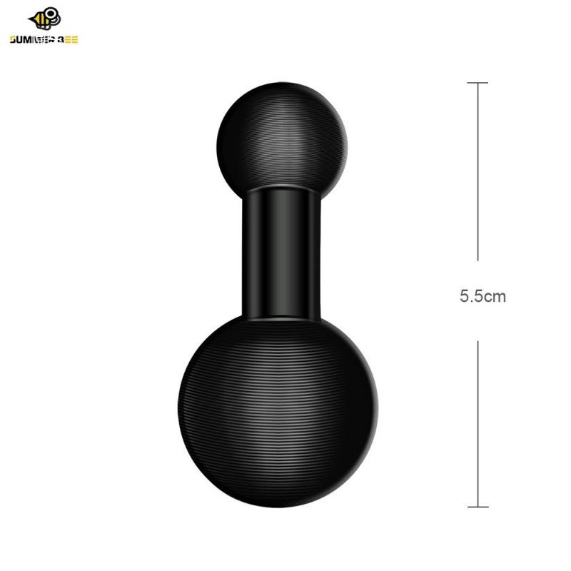 17mm Ball Head Phone Mount with Magnetic Suction Cup and Aluminum Connector for Car.