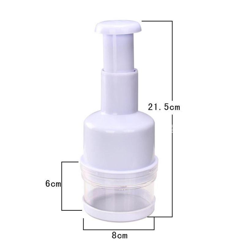 Kitchen Multifunction Garlic And Onion Chopper With Stainless Steel Blade For Home Cooking