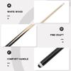 LIOOBO Pool Cue Stick, Practice Cue, Professional, Double Parts, 350g, 145cm*3cm