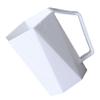 400ml Geometric Toothbrush Cup Portable Simple Plastic Couple Rhombus Mouthwash Cup Drinking Cups for Home Travel