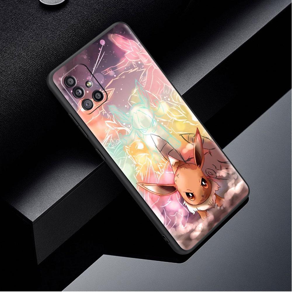 Silikonhülle für Samsung Galaxy A12 A51 A52 A71 A32 A31 A21s A22 A41 A42 A11 A02s A01 A33 A23 Telefonabdeckung Comic Pokemon Monster