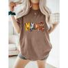 T-shirt da Donna Carino Stampa Animalier Moda Casual Girocollo Manica Corta Outdoor Strada Oversize Estiva Abbigliamento Donna