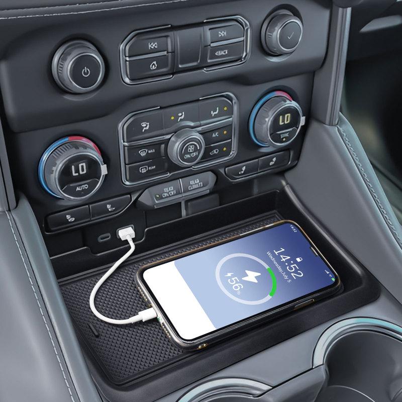 For -2024 Chevy Tahoe/Suburban & GMC Yukon Center Console Organizer Middle Console Storage Box Tray Interior Car Accessories