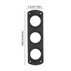 DIY Car USB Charger Switch Voltmeter Panel for Cigarette Lighter Volt Meter Power Outlet Socket Panel Mount Holder