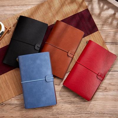 Set Cadou Cutie Jurnal de Călătorie Vintage A6 - Carnet de Buzunar Creativ cu Logo