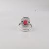 Natural Pink Rubellite Gemstone 925 Sterling Silver Handmade Jewelry Women Dainty Rings For Gift RR-74-1
