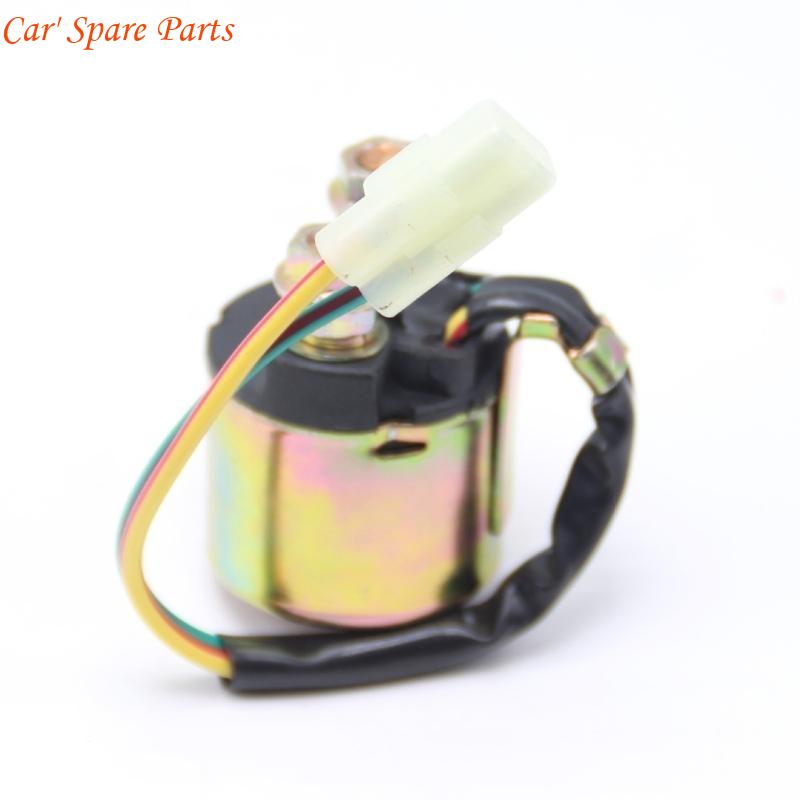 Y4UA Quick Connection Starter Relays Electrical Conduction Motorcycle Starter Relays Simple Install for TRX350 TRX450 TRX500 CN