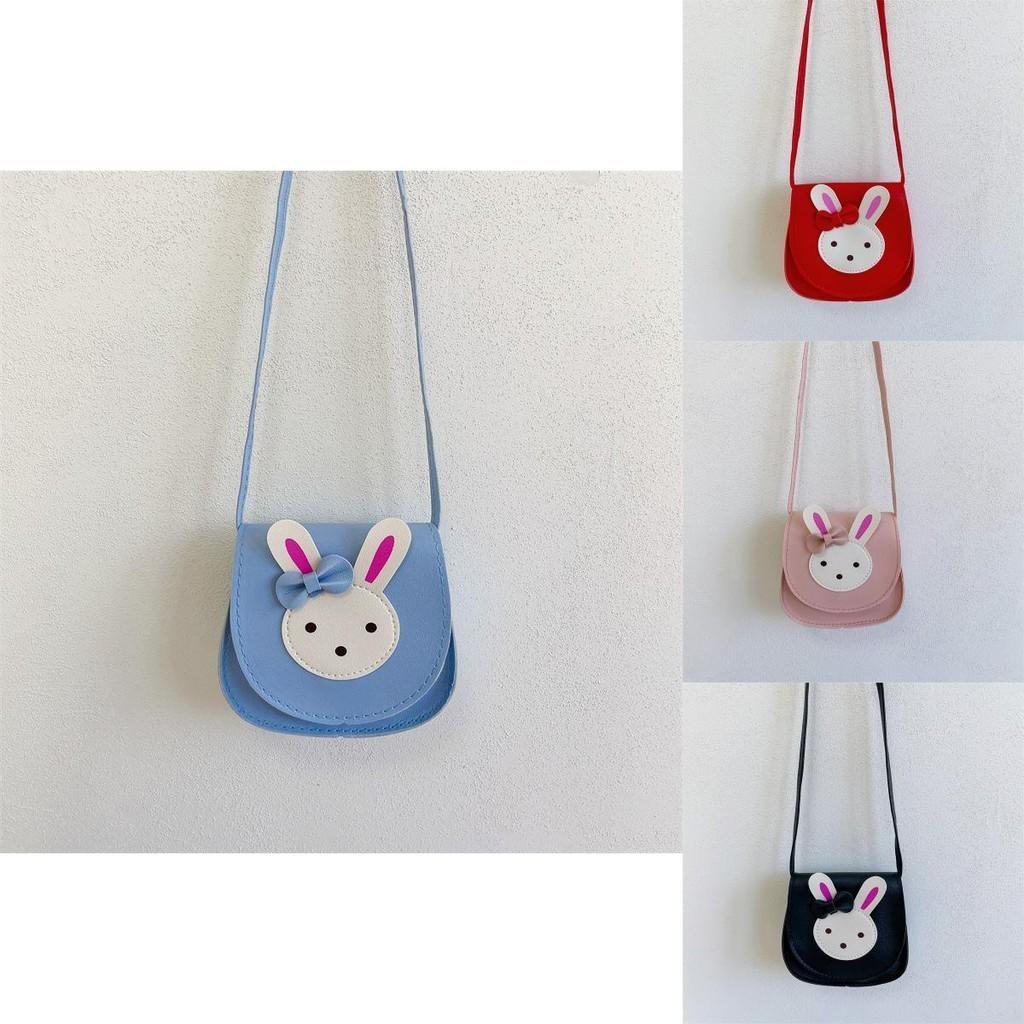 Adorable Cartoon Rabbit Crossbody Bag For Kids Perfect Summer Accessory In Multiple Colors