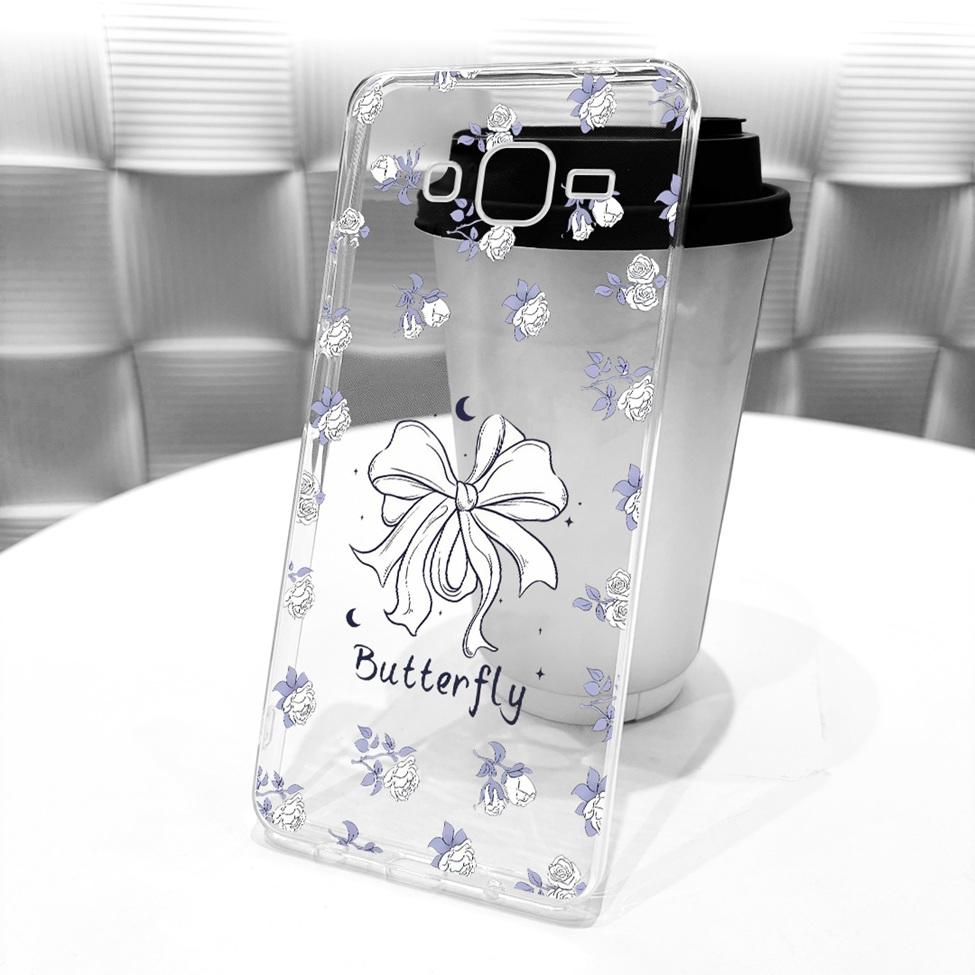 Clear For Samsung J2 Prime G532M G532G G532F Cover For Samsung Galaxy J2 Prime Case Cute Fashion Butterfly Funny Painted Casing