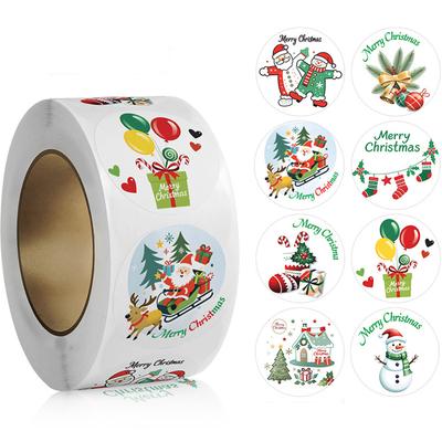 100-500Pcs High-Standard Merry Christmas Premium-Quality Stickers First-Class Christmas High-Standard Theme High-Standard Seal High-Standard