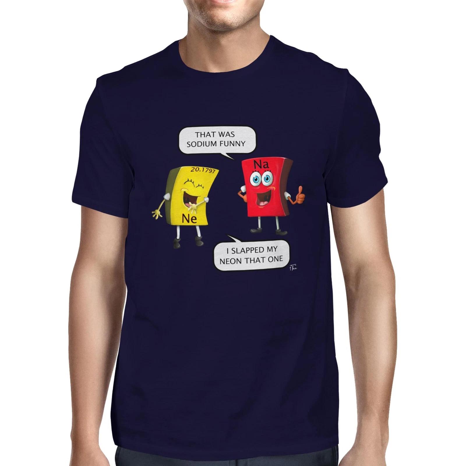 1Tee Mens Chemistry, That Was Sodium T-Shirt XL