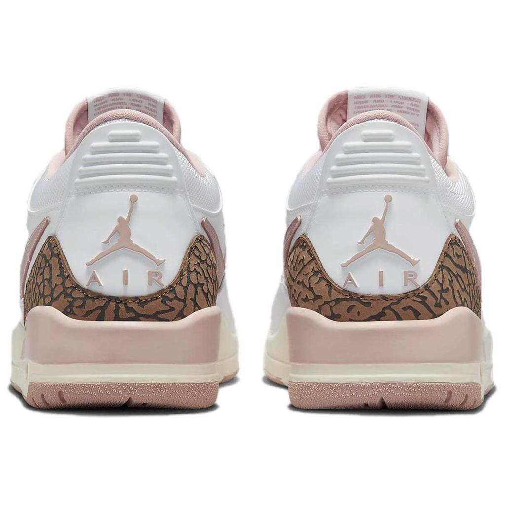 Air Jordan  Jordan Legacy 312 Low White Pink Oxford Women Sneakers Archaeo-Brown Sail FQ7827-116