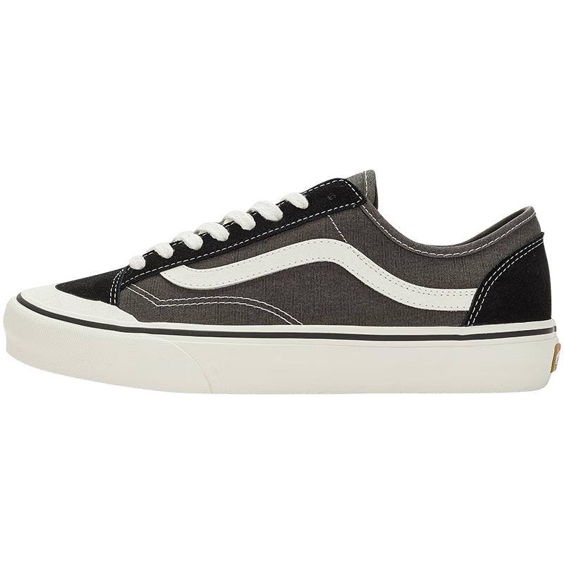 Vans Style 136 Decon VR3 SF Black Retro Skate Shoes
