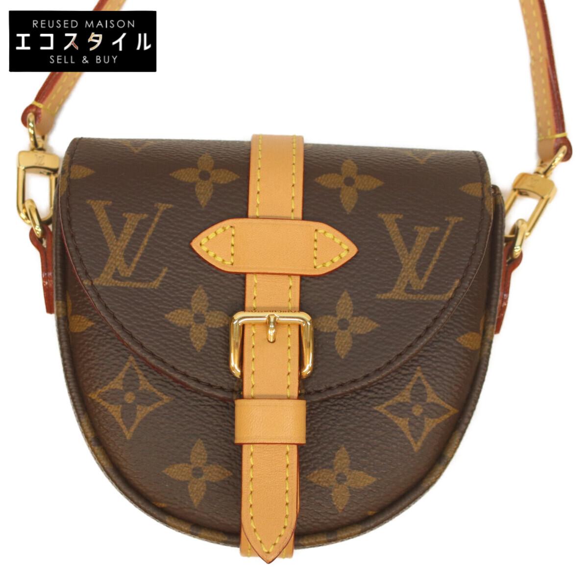 

LOUIS VUITTON M46643 Monogram Micro Chantilly Shoulder bag BrownUsed