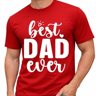 Best Dad Ever T Shirt Fathers Day Gift Birthday Funny Dad Graphic Tee Top