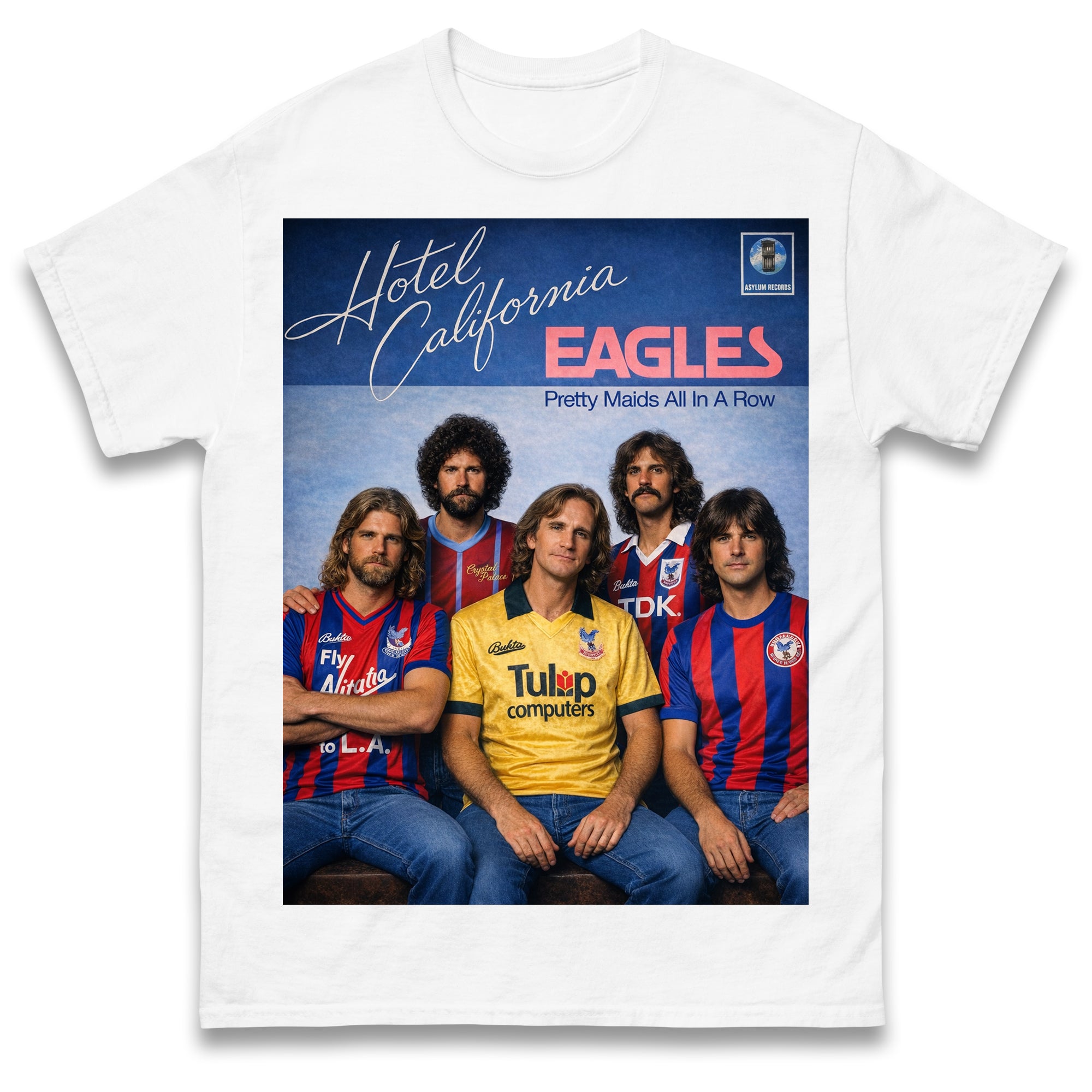 Crystal Palace The Eagles Hotel California T Shirt Tshirt Mens Womens Unisex Tops Tees 2XL