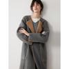 ELLE Women's Merino Wool Cashmere Blend Long Coat