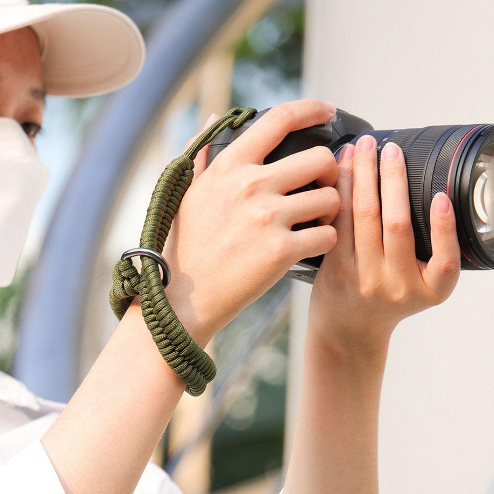 Handmade Woven Hand Strap Camera Strap for Canon Nikon Sony Fuji Leica Olympus Telescope
