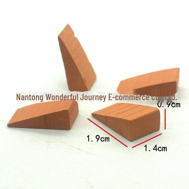 1:Kit de bricolaj cu 16 case de cărămidă în miniatură pentru copii