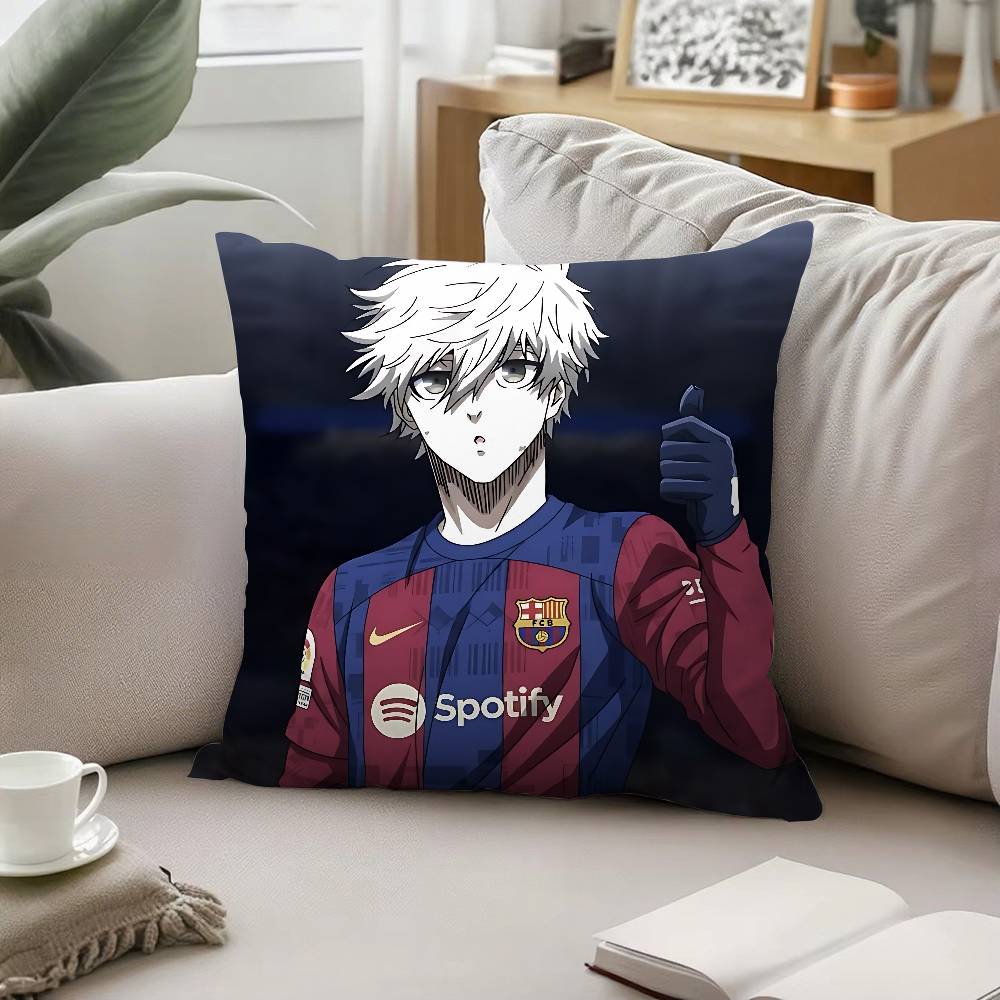Anime S-Seishiro Nagi-s Throw Pillow Covers Pattern Cushion Cover Suitable For Sofa Bedroom Car Pillow Cover