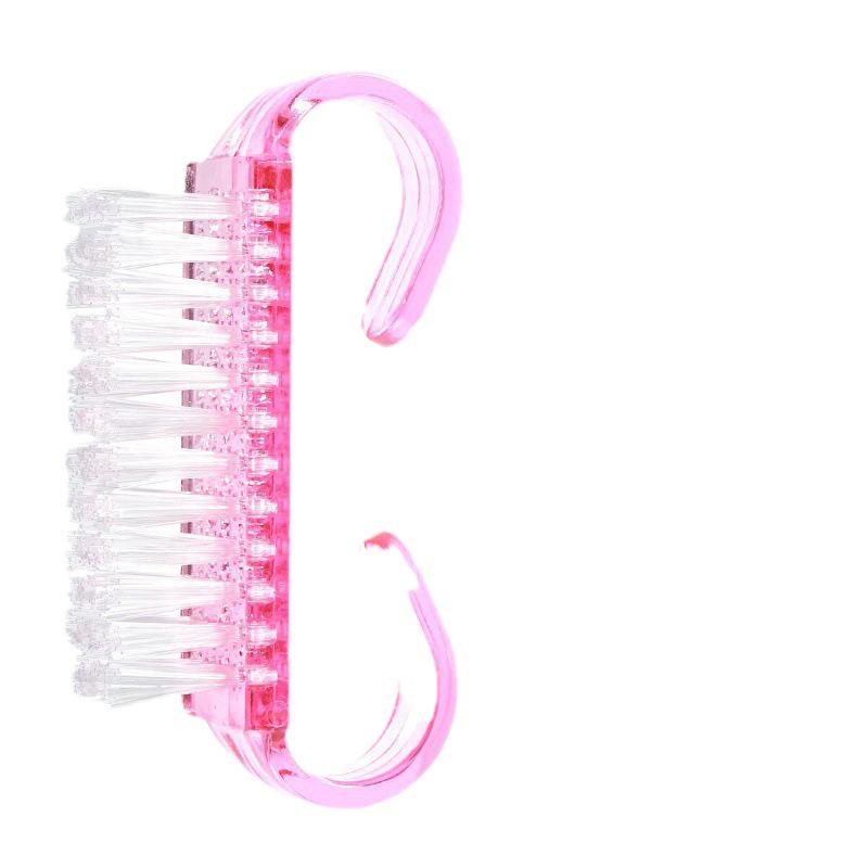 Ox and Goat Horn Nail Cleaning Brush, Translucent Bristles: Hard Dust Remover