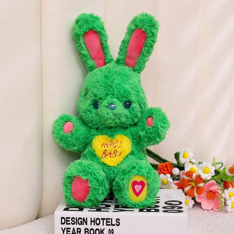 Soft Plush Teddy Bear Bunny Doll With Pp Cotton Filling Available In Colors Multiple
