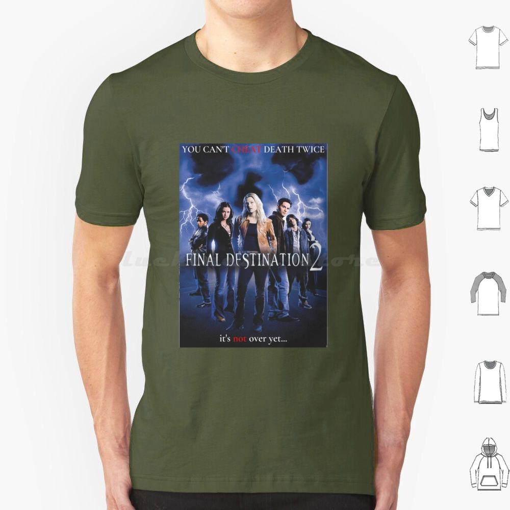 T-shirt Final Destination 2 Uomo Donna Bambini 6xl Film Final Destination Cinema Horror Suspense Final Destination 2 Avventura Paura