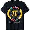 Happy Pi Day Be Irrational Math Teacher Boys Girls Student Cotton Men T Shirt