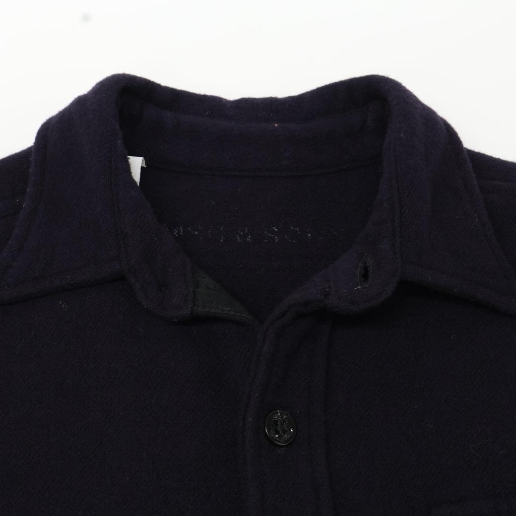 MSG & SONS MSG-SH-05 US NAVY CPO wool long sleeve shirt/ tops L NavyUsed