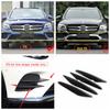 Front Bumper Fog Lights Eyelid Eyebrow Outer Garnish Molding Cover Trim Fit For Mercedes Benz GLC X253 2015 - 2019 Accessories