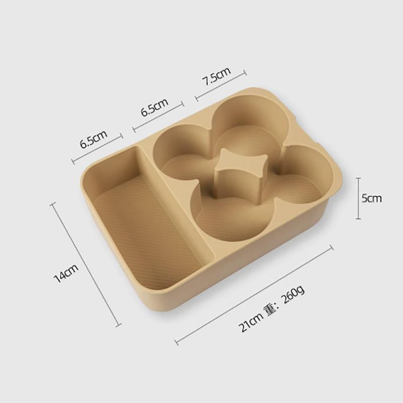 For BYD Leopard 8 DENZA B8 2025 2026 Silicone Refrigerator Storage Box Restyling Tray Storage Interior Modified Accessories