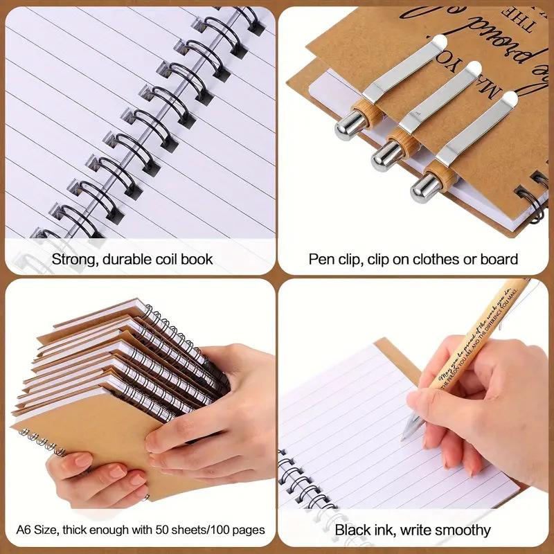 Christian Prayer Spiral Notebooks Bulk With Pens Small Notepads Inspirational Gifts For Church Members Office School