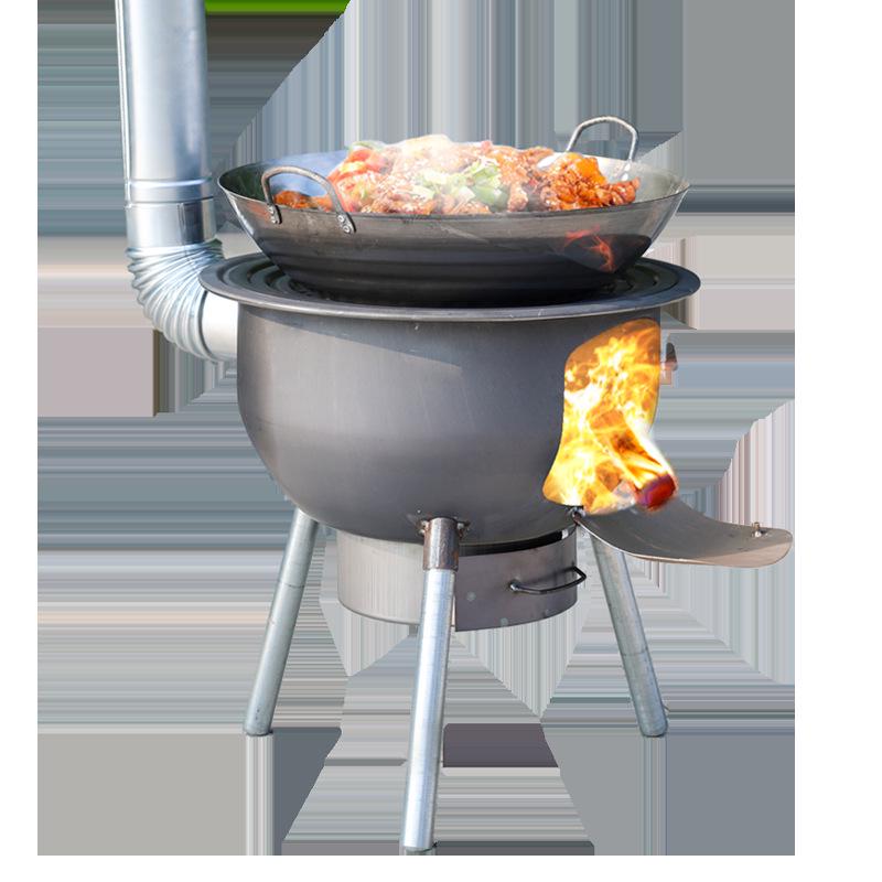 Portable Wood-Burning Stove: New Design for Household and Outdoor Use