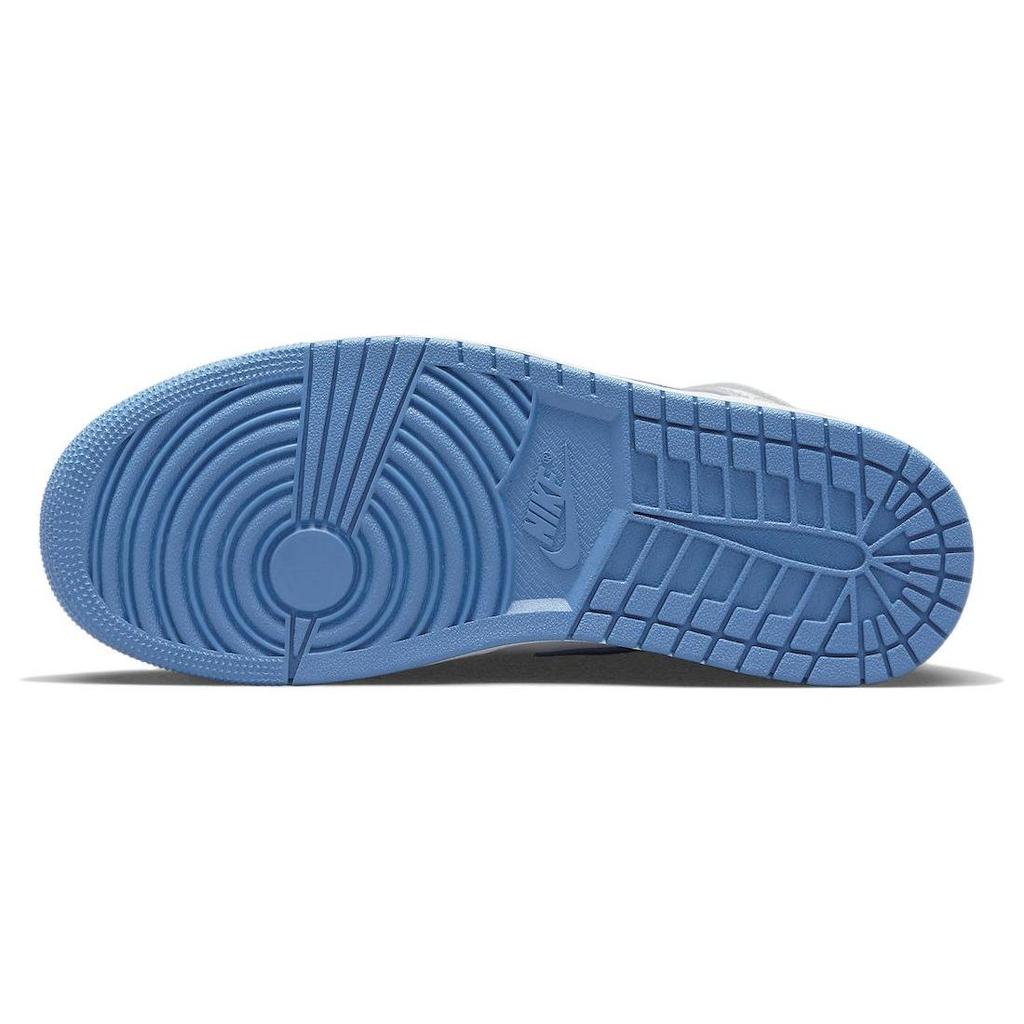 Pánske tenisky Air Jordan 1 Mid Cement True Blue Šedá Cementovo-šedá Biela DQ8426-014